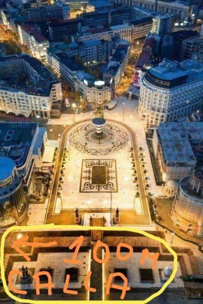 Calla 1 - Modern & Cozy Main Square Apartment In The City Shopping Center - Parking Slot With Parking Security Skopje Esterno foto